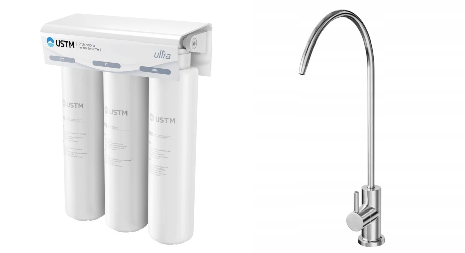 USTM Filter na vodu do kuchyne ULTRA s batériou